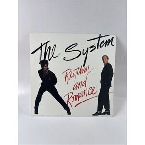 The System Rhythm & Romance Promo Poster 1989 Atlantic Records R&B Funk Vintage